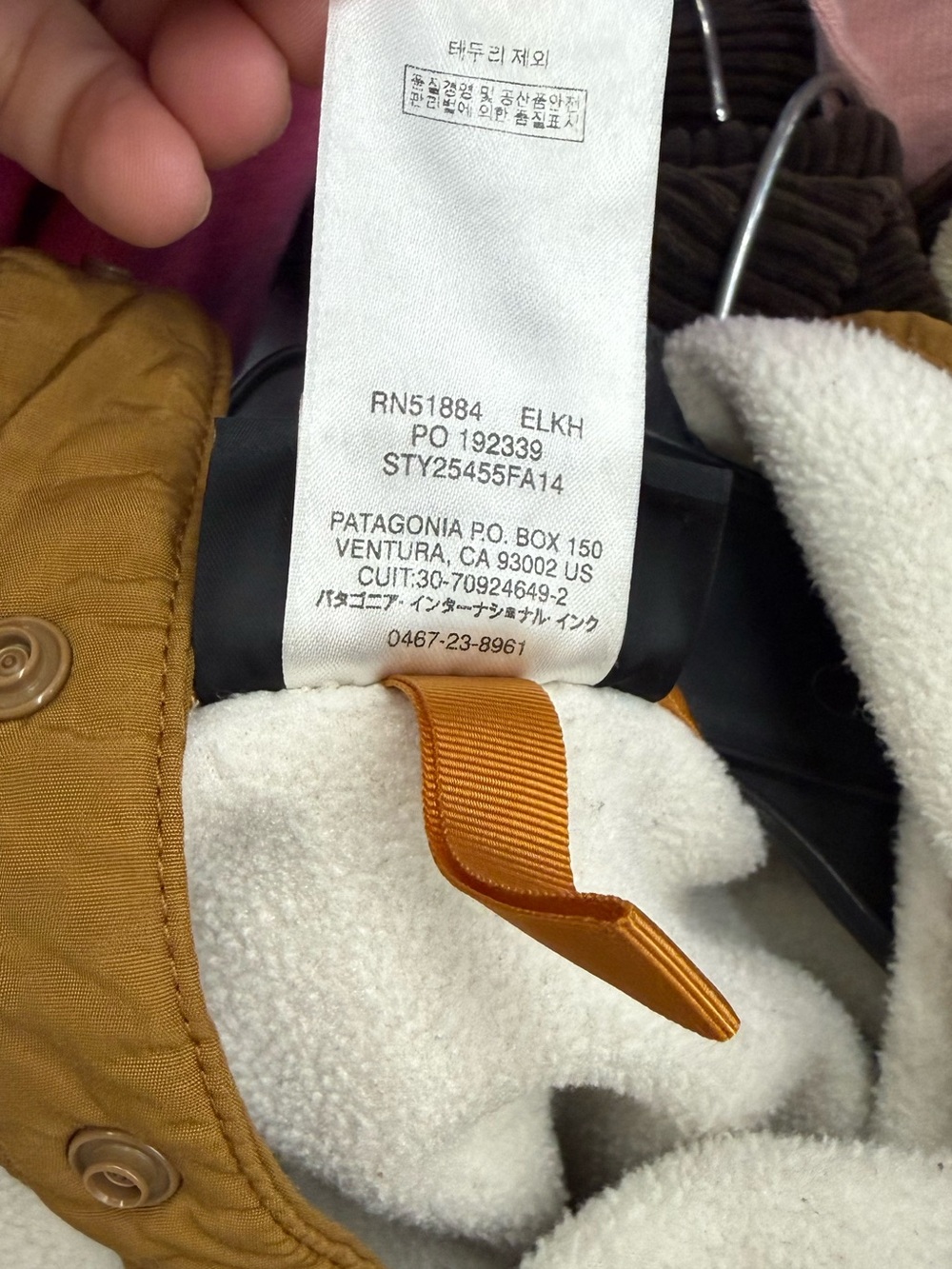 Patagonia Synchilla Fleece Cream Tan Camel Snap-T Colorblack Half Snap Women’s - Picture 9 of 9